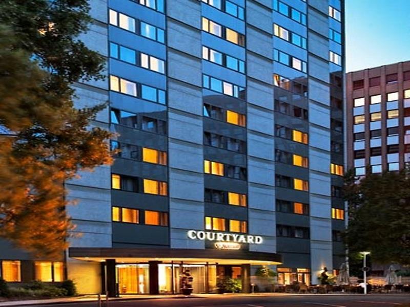 Courtyard by Marriott Düsseldorf Seestern Exterior foto